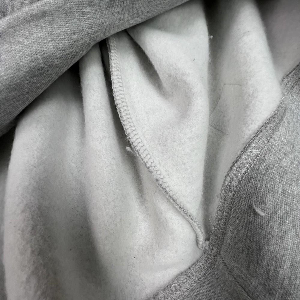 New MKI Miyuki Zoku Pullover Grey Crew Neck Cotton Sweatshirt Fleece Inner US L - Picture 8 of 11